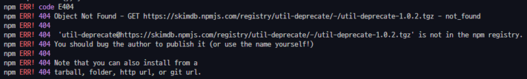 npm config set registry